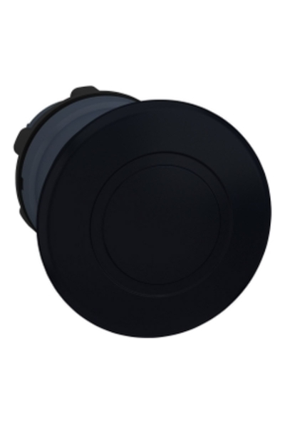 Schneider ZB5AT2 40mm Mantar Kafalı Mandallı Bas-Çek Siyah 22mm Basmalı Buton Başlığı