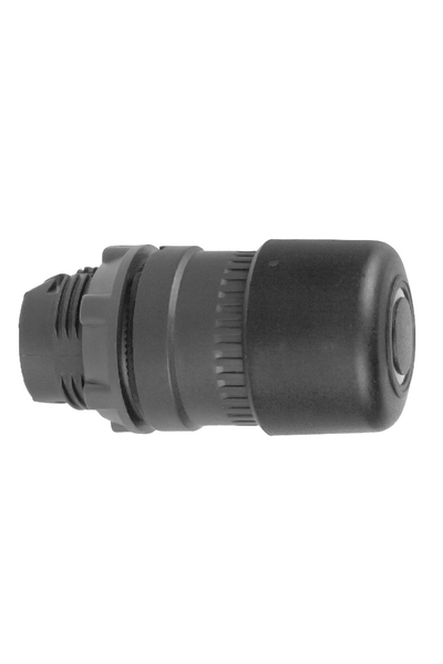 Schneider ZB5AT24 Siyah Basmalı Mandallı Buton Başlığı