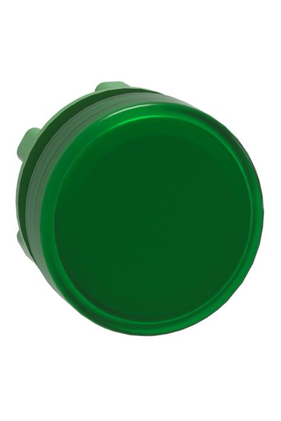 Schneider Electric - Schneider ZB5AV03 Ba9S Ampul için 22mm Düz Lensli Yeşil Pilot Işığı