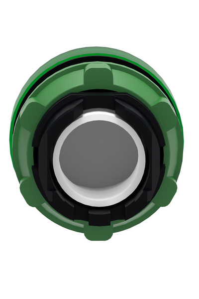 Schneider ZB5AV033 Entegre Led için 22mm Yeşil Düz Lensli Pilot Işığı Başlığı - Thumbnail