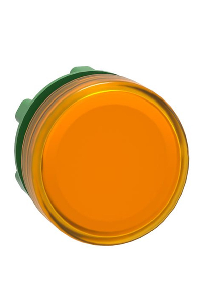 Schneider Electric - Schneider ZB5AV05 Ba9S Ampul için 22mm Düz Lensli Turuncu Pilot Işığı