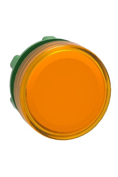 Schneider Electric - Schneider ZB5AV053 Entegre Led için 22mm Turuncu Düz Lensli Pilot Işığı Başlığı