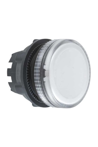 Schneider Electric - Schneider ZB5AV07 Ba9S Ampul için 22mm Düz Lensli Renksiz Pilot Işığı