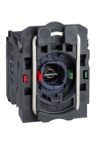 Schneider Electric - Schneider ZB5AW065 250V Ba9S Ampul için 1NA+1NK Gövde Sabitleme Bilezikli Işık Bloğu