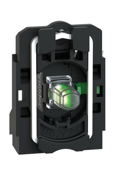 Schneider ZB5AW0B11 24V 1NA Entegre Ledli Gövde Sabitleme Bilezikli Beyaz Işık Bloğu - Thumbnail