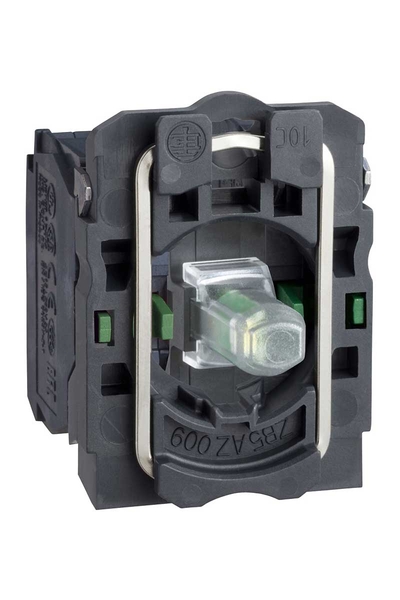 Schneider ZB5AW0B13 24V 2NA Entegre Ledli Gövde Sabitleme Bilezikli Beyaz Işık Bloğu