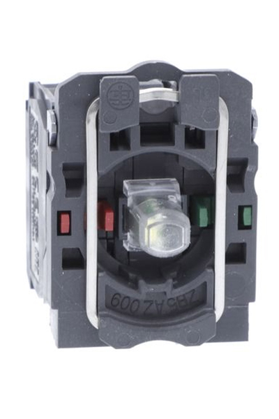 Schneider Electric - Schneider ZB5AW0B15 24V 1NA+1NK Entegre Ledli Gövde Sabitleme Bilezikli Beyaz Işık Bloğu