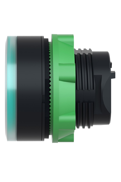Schneider ZB5AW33 22mm Yeşil Yaylı Dönüşlü Sıva Altı Işıklı Buton Başlığı - Thumbnail