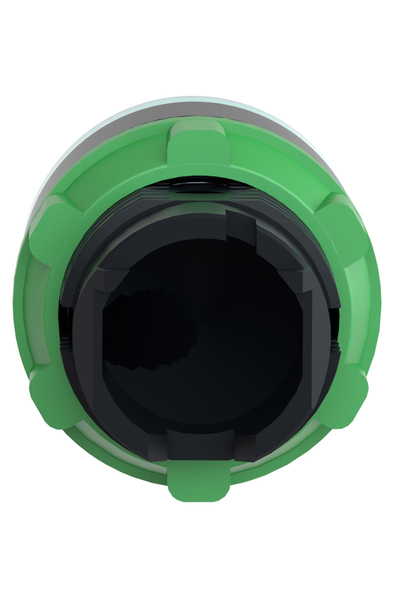 Schneider ZB5AW33 22mm Yeşil Yaylı Dönüşlü Sıva Altı Işıklı Buton Başlığı - Thumbnail