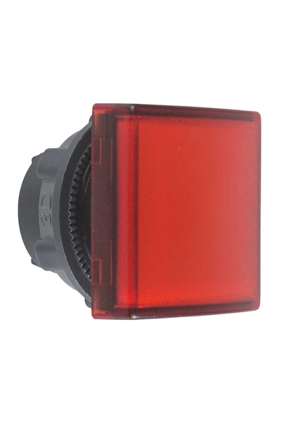 Schneider Electric - Schneider ZB5CV043 Entegre Led için 22mm Kare Kırmızı Pilot Işığı Başlığı