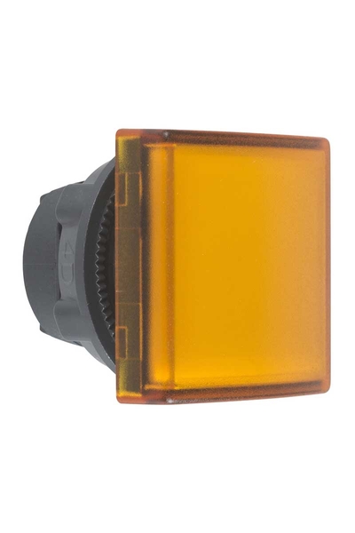 Schneider Electric - Schneider ZB5CV053 Entegre Led için 22mm Kare Turuncu Pilot Işığı Başlığı