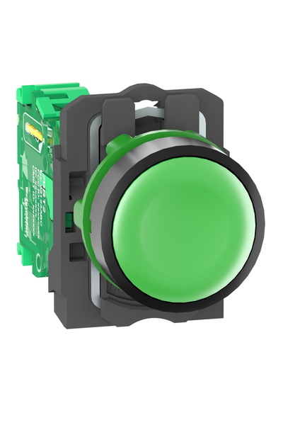 Schneider Electric - Schneider ZB5RTA3 22mm Plastik Yeşil Başlıklı Kablosuz Pilsiz İletici Buton