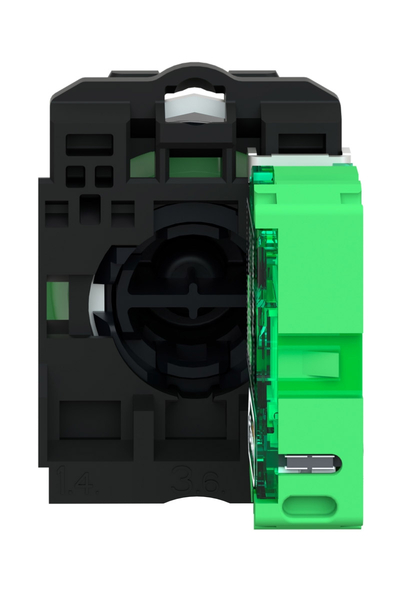 Schneider ZB5RTA5 22mm Plastik Sarı Başlıklı Kablosuz Pilsiz İletici Buton - Thumbnail