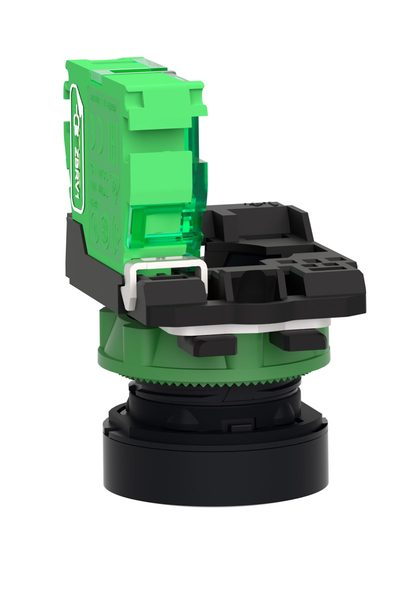 Schneider ZB5RTA6 22mm Plastik Mavi Başlıklı Kablosuz Pilsiz İletici Buton - Thumbnail