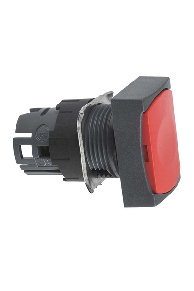 Schneider ZB6DA4 16mm Sıva Altı Yaylı Dönüş Kırmızı Buton Kafası