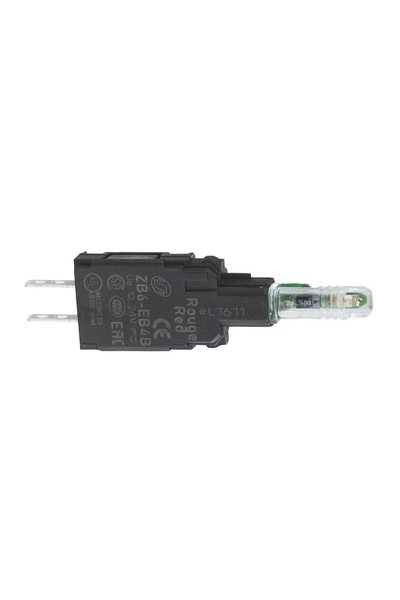 Schneider ZB6EG1B 48-120V Entegre Ledli Gövde Sabitleme Bilezikli Beyaz Işık Bloğu