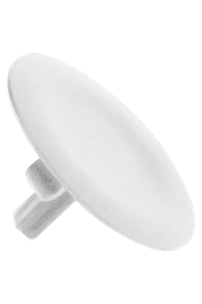 Schneider ZBA1 22mm Yuvarlak Basmalı Buton için İşaretsiz Beyaz Başlık