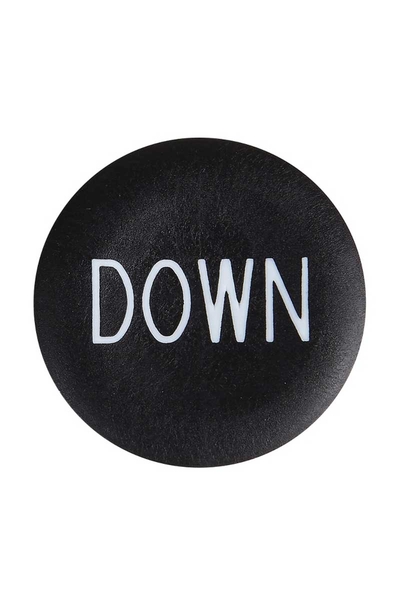 Schneider ZBA344 22mm Yuvarlak Basmalı Buton için Down İşaretli Yeşil Başlık