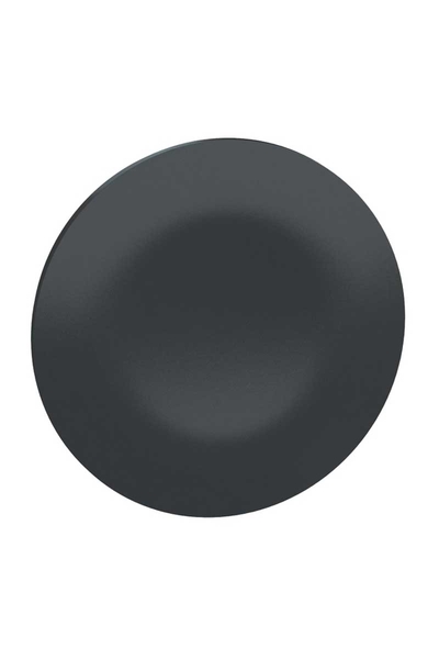 Schneider ZBA72 Siyah İşaretsiz Yuvarlak Buton Başlığı