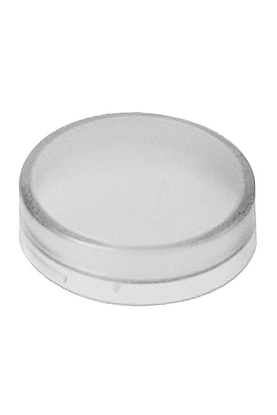Schneider ZBV011 22mm Ba9S Ampullü Dairesel Pilot Işığı için Beyaz Düz Lens - Thumbnail