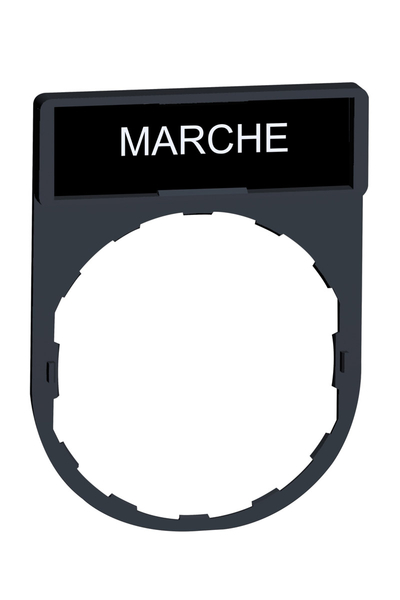 Schneider Electric - Schneider ZBY2103 30x40mm Marche İşaretli Etiket Tutucu Schneider Electric - Schneider ZBY2103 30x40mm Marche İşaretli Etiket Tutucu