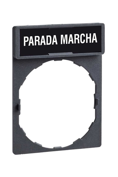 Schneider ZBY2466 30x40mm Parada Marcha İşaretli Etiket Tutucu