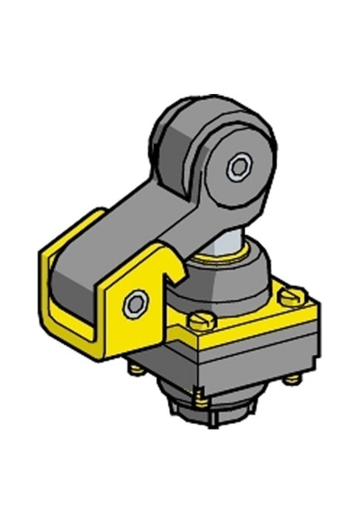 Telemecanique Sensors - Telemecanique Sensors ZCK-D21 Yatay Haraketli Termoplastik Makaralı Kol Limit Switch Kafası Telemecanique Sensors ZCK-D21 Yatay Haraketli Termoplastik Makaralı Kol Limit Switch Kafası - Thumbnail