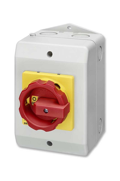 Siemens - Siemens 3LD2264-0TB53 11,5kW 32A Dipten Tespitli Acil Stop Salteri