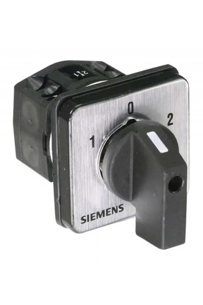 Siemens - Siemens 3LF0122-4BD00 1- 0 -2 İki Fazlı Paket Şalter