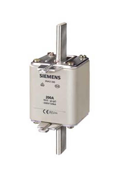 Siemens - Siemens 3NA3365 NH Bıçaklı Boy3 500A Sigorta Buşonu