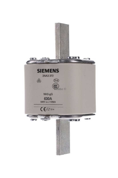 Siemens - Siemens 3NA3372 NH Bıçaklı Boy3 630A Sigorta Buşonu