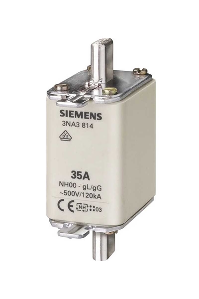 Siemens 3NA3814 000 Boy 35A NH Buşon