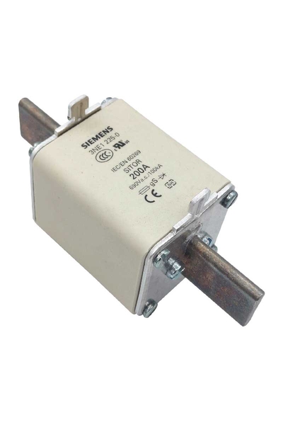 Siemens - Siemens 3NE1225-0 690V AC 200A Boy 1 Sitor Hızlı Sigorta Buşonu