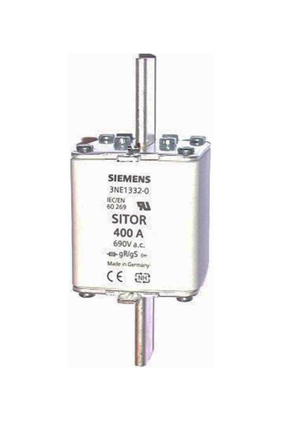 Siemens - Siemens 3NE1332-0 690V AC 400A Boy 2 Sitor Hızlı Sigorta Buşonu
