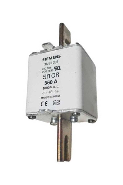 Siemens - Siemens 3NE3335 1000V AC 560A Boy 3 Sitor Hızlı Sigorta Buşonu