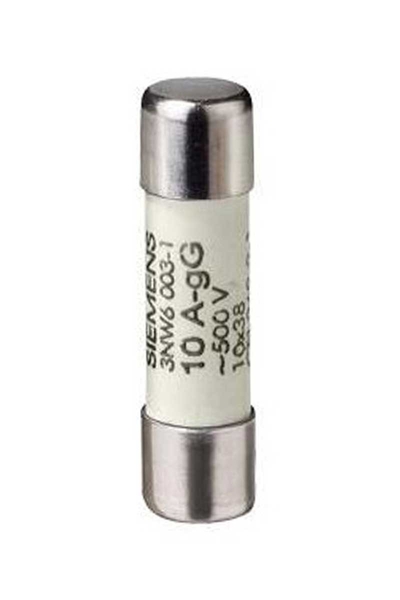 Siemens 3NW6003-1 10x38mm 10A Silindirik Sigorta Siemens 3NW6003-1 10x38mm 10A Silindirik Sigorta