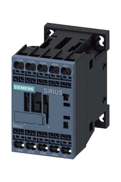 Siemens - Siemens 3RH21312BB40 24V DC 3NO+1NC S00 Yardımcı Kontaktör