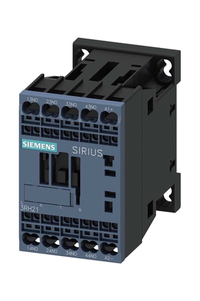 Siemens - Siemens 3RH2140-2BB40 24V DC 4NO S00 Yardımcı Kontaktör