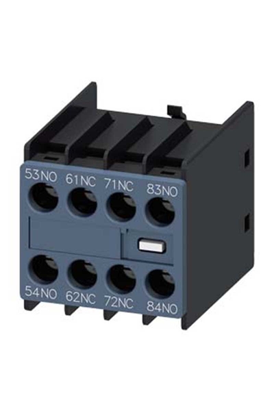 Siemens - Siemens 3RH2911-1GA22 2NO+2NC S00 Yardımcı Kontak Bloğu