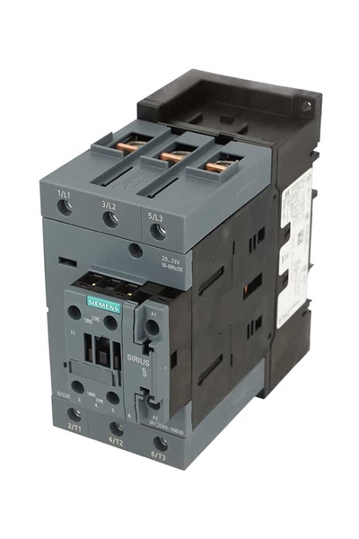 Siemens 3RT2046-1NB30 20-33V AC/DC 45kW 95A 1NO+1NC Sirius Kontaktör