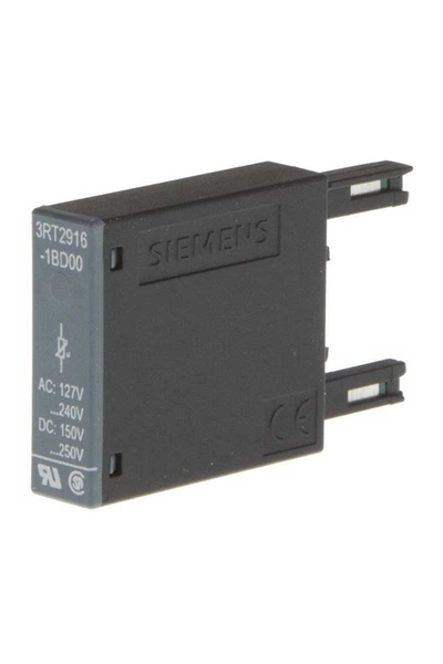 Siemens - Siemens 3RT2916-1Bd00 S00 127-240v AC Ledsiz Varistör Siemens - Siemens 3RT2916-1Bd00 S00 127-240v AC Ledsiz Varistör
