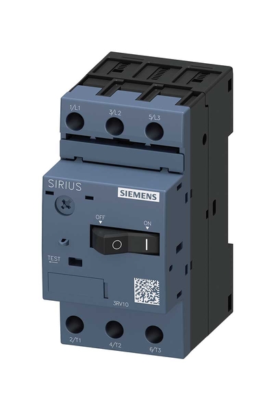 Siemens - Siemens 3RV1011-1AA10 100kA S00 1.1-1.6A Motor Koruma Şalteri Siemens - Siemens 3RV1011-1AA10 100kA S00 1.1-1.6A Motor Koruma Şalteri