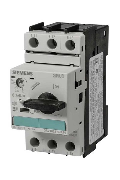 Siemens - Siemens 3RV1021-0JA10 0.7-1A S0 Motor Koruma Şalteri Siemens - Siemens 3RV1021-0JA10 0.7-1A S0 Motor Koruma Şalteri