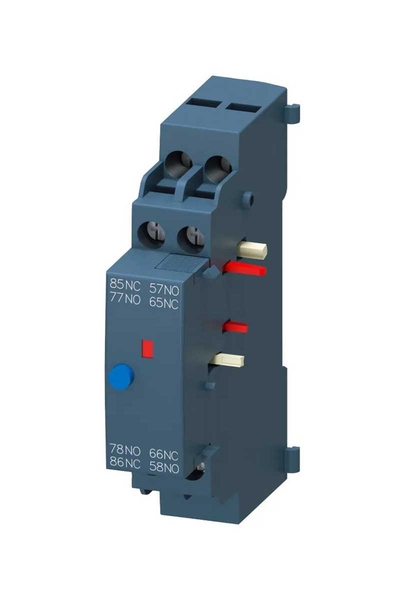 Siemens - Siemens 3RV2921-1M 2NO+2NC Aşırı Akım ve Kısa Devre İhbarı için Alarm Şalteri