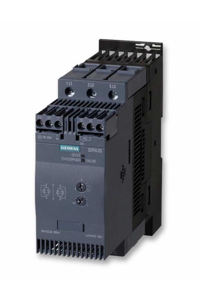 Siemens - Siemens 3RW3038-1BB14 37kW Sirius Soft Starter Siemens - Siemens 3RW3038-1BB14 37kW Sirius Soft Starter