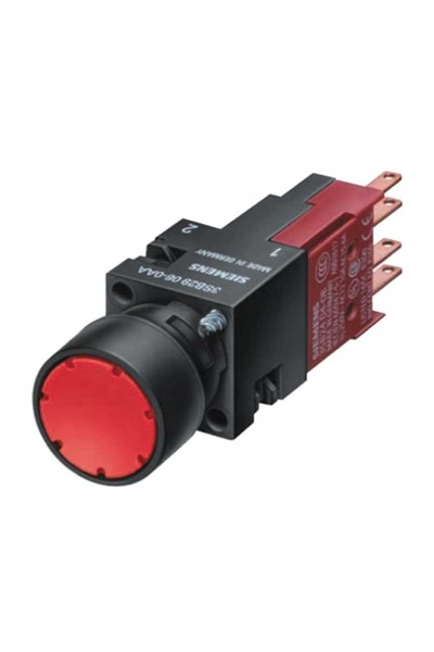 Siemens 3SB2203-0AC01 10A 1NC 16mm Kırmızı Start Acil Stop Butonu Siemens 3SB2203-0AC01 10A 1NC 16mm Kırmızı Start Acil Stop Butonu
