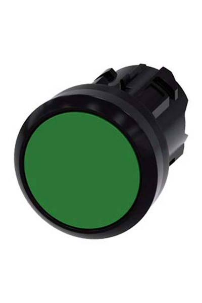 Siemens - Siemens 3SU1000-0AB40-0AA0 Yay Dönüşlü Plastik Yeşil Buton Kafası Siemens - Siemens 3SU1000-0AB40-0AA0 Yay Dönüşlü Plastik Yeşil Buton Kafası