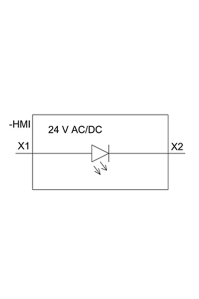 Siemens 3SU1102-6AA40-1AA0 24 Ac/Dc Yeşil Komple Ledli Sinyal Lambası - Thumbnail