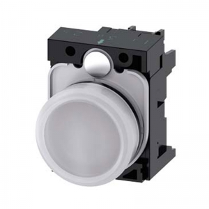 Siemens 3SU1106-6AA60-1AA0 230VAC Beyaz Led Sinyal Lambası