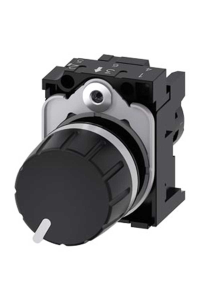 Siemens - Siemens 3SU1200-2PQ10-1AA0 1K OHM Plastik Potansiyometre Siemens - Siemens 3SU1200-2PQ10-1AA0 1K OHM Plastik Potansiyometre